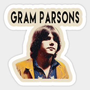 Gram Parsons Sticker